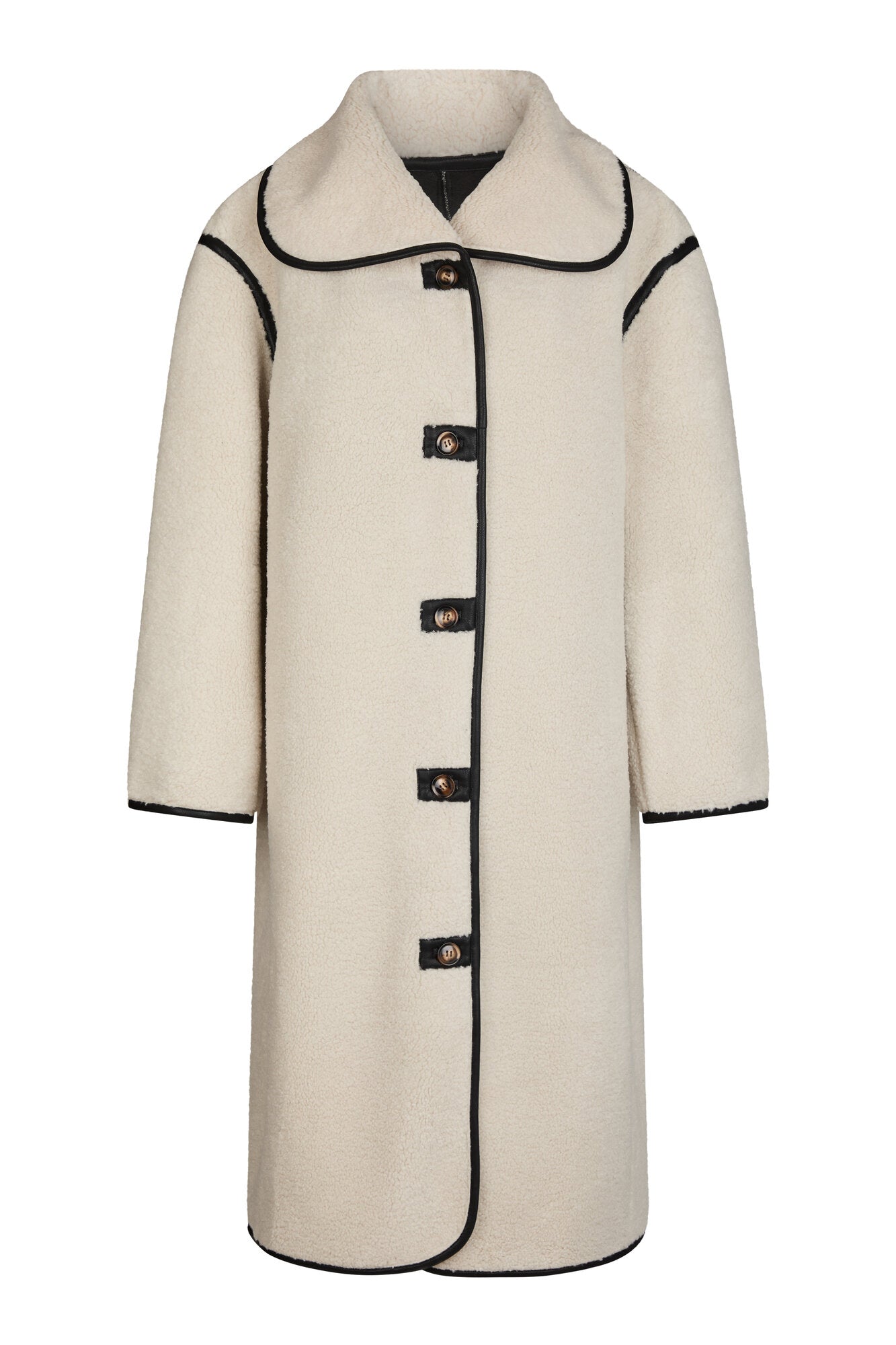 Carmen Teddy frakke - Ivory